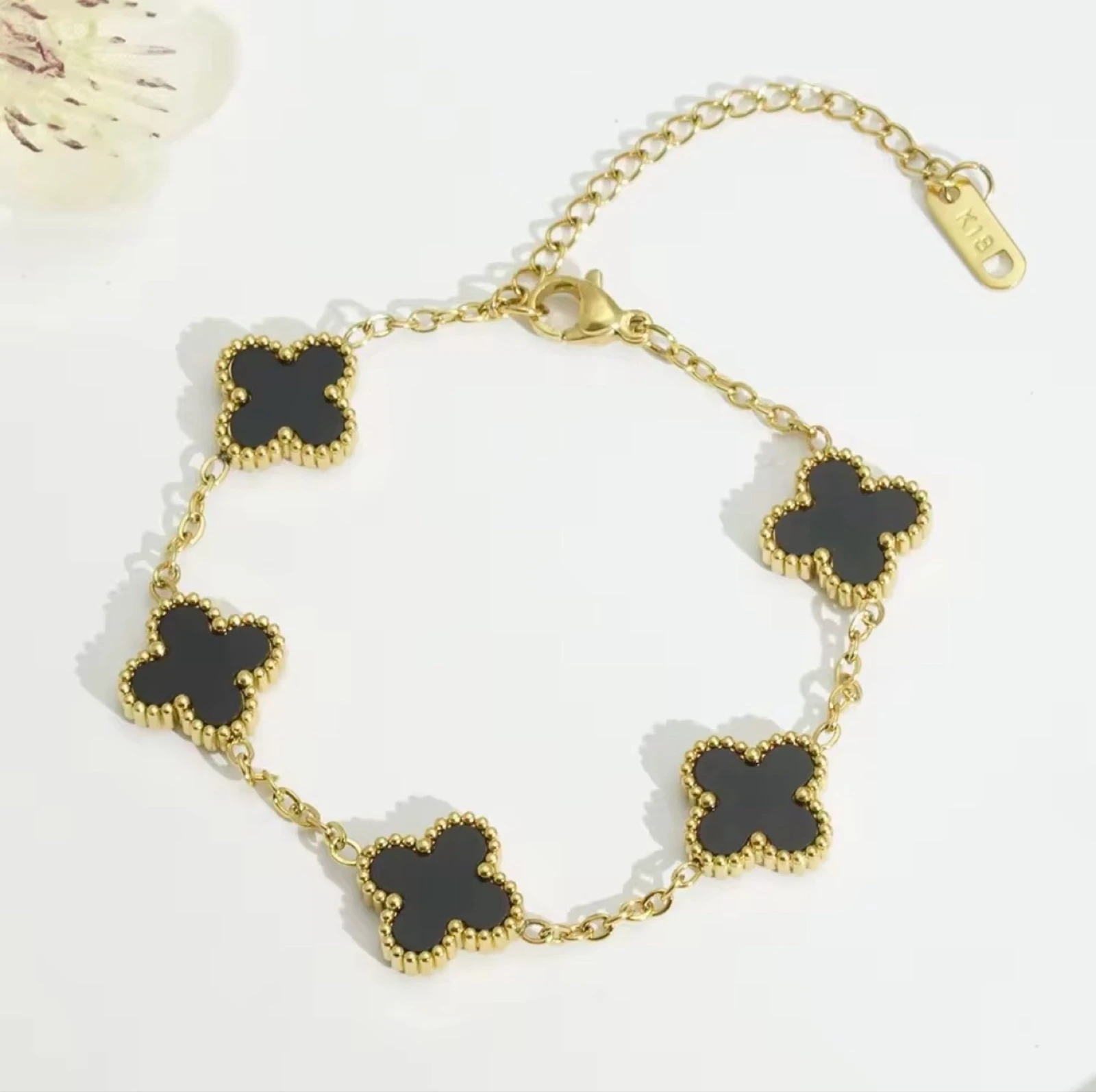 Bracelet trèfles 